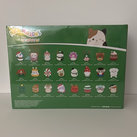 Unopened Sealed box micro Squishmallows 24 day Advent holiday advent calendar - Picture 5 of 8